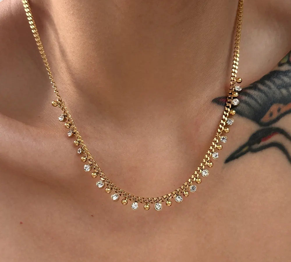 Zahra Zirconia Necklace