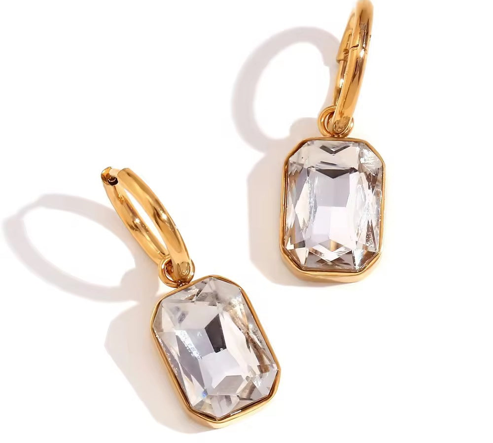 Lena Celestia Earrings - 18K Gold Anti-Tarnish