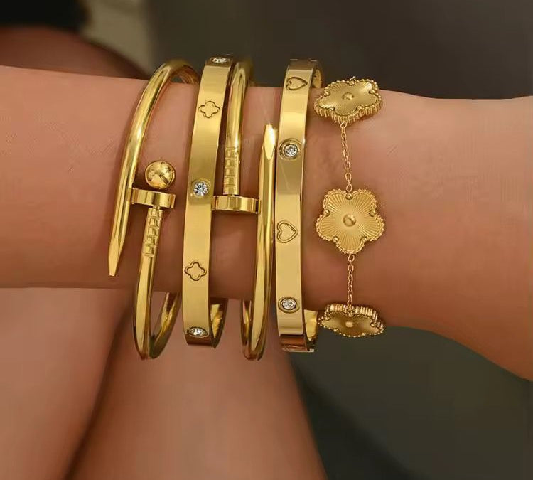 Nail Stackable Bangle