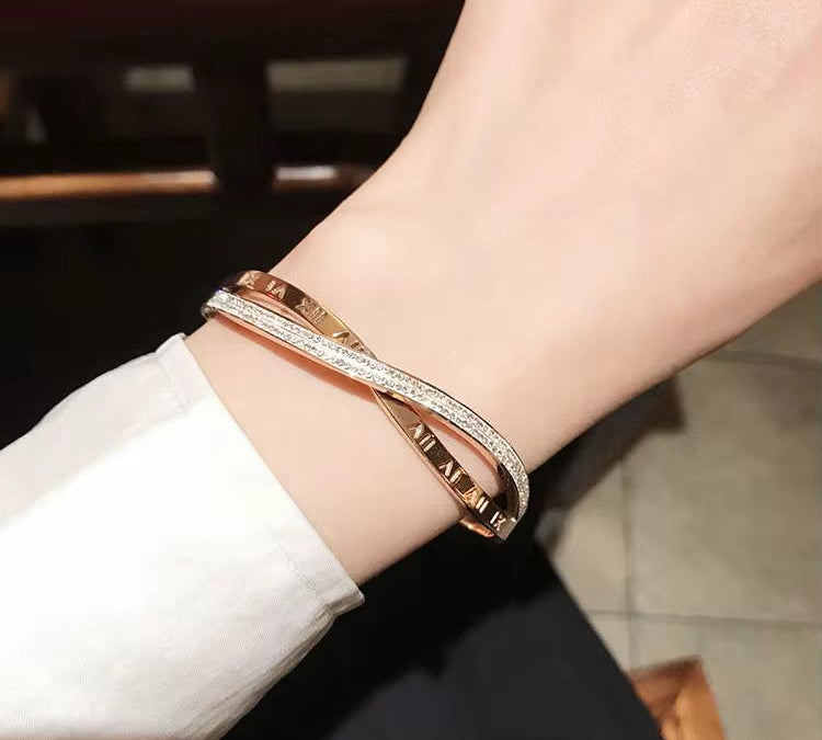 Stone Bangle Bracelet